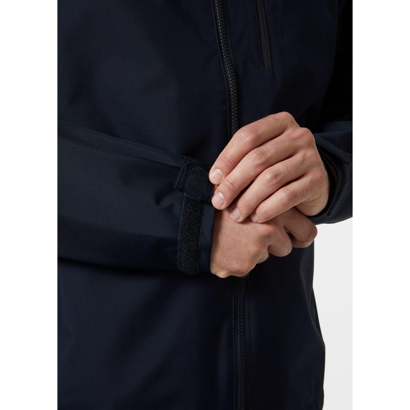 Helly-Hansen Men's Crew Hooded Jacket 2.0, 597 Navy, Medium