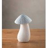 VivaTerra Handcrafted Ceramic Mushroom Diffuser, Aromatherapy Essential Oil Diffuser Shaped Like a