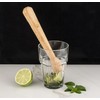 HIC Kitchen Mojito Muddler, Natural Bamboo