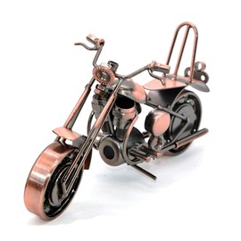 Creative Home Desk Decor Collection Hand Soldering Wrought Iron Model Motorcycle Moto Metal Ornaments