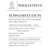 Wild Lettuce Alcohol-Free Natural Tincture Extract, Immune System Booster, Liquid