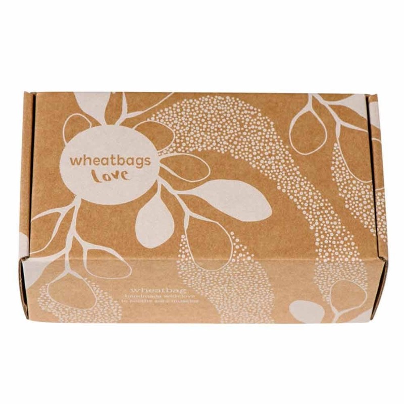 Wheatbags Love Linen Luxe Lavender Heat Pack, Slate