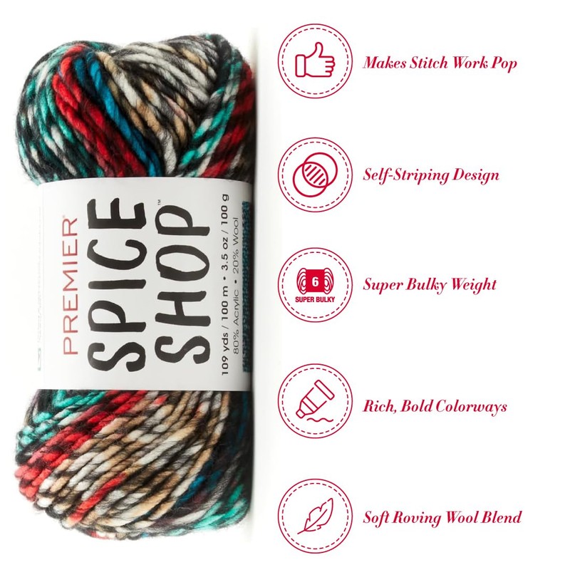 Premier Spice Shop Yarn - Cayenne
