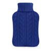 samply Hot Water Bottle with Knitted Cover, 2L Hot Water