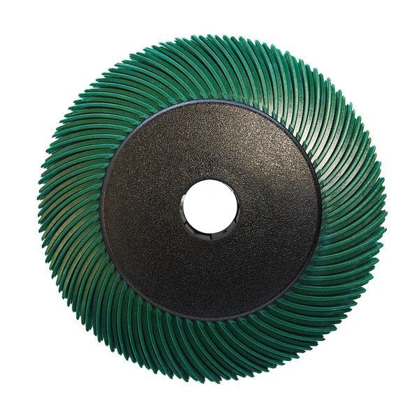 HIEMTE Radial Bristle Brush, 6 in x 1/2 in x