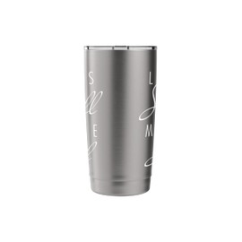 Trendy Less Scroll More Soul Stainless Steel Insulated Tumbler