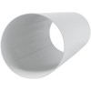 HVAC OV 5"" Inch Round Straight 12"" Inch Long Plastic