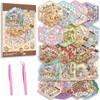 20 Sets DIY 3D House Stickers Kit Non-Toxic & Safe