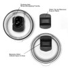 Magnetic Spill Proof Tumbler Lid - Compatible/Replacement for Yeti Rambler,