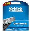 Chic SCHICK Quattro 4 Replacement Blades (8 Pieces)