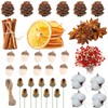 YODEN 275 Pcs Christmas Wreath Making Supplies, Dried Orange Slices