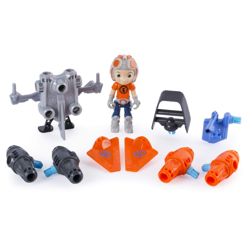 RUSTY RIVETS – Jet Pack Building Set with Rusty Figure,