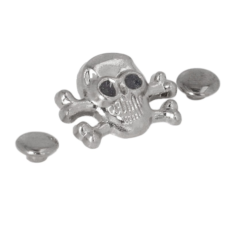 150 Sets DIY Skull Rivets Gothic Style Rustproof Exquisite Fines