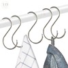 Synra S-Shaped Metal Hooks, Space Saver, Organize Pots, Pans, and