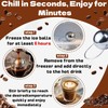 2-Pack XL Espresso Cooling Balls Suitable for Cooling Espresso