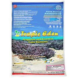 Tropic Eden Miniflakes Aragonite Sand 30lbs (aragonite crumbs, 2mm)