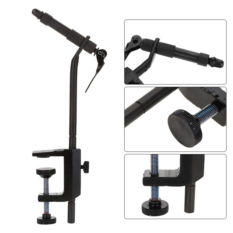 Iron Fishing Fly Lure DIY Tool with Adjustable Clamp Tackle