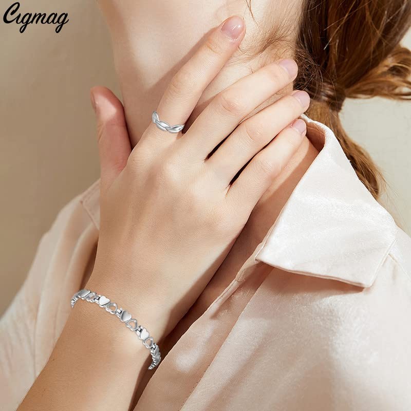 Cigmag Cigmag Lymphatic Drainage Magnetic Bracelets for Women Ultra Strength