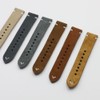Onthelevel Suede Vintage Leather Watch Band Quick Release Strap 18mm