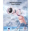 Gaiatop Portable Handheld Turbo Fan, 15 Hrs Cooling, 180° Foldable