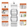 Bosidu Hanging Toiletry Bag for Women, Large Capacity Waterproof Travel