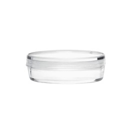 Disposable Petri Dish with Lid - Sterile - 1.4" Diameter, 0.4" Depth - Made of Polystyrene - Triple Vented - Transparent - Eisco Labs