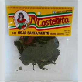 Hoja Santa/Acuyo - Santa Leaves 1/4 oz (2 Packs)