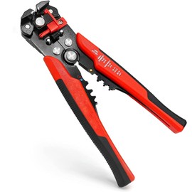 ULTRICS Wire Stripper, 3 in 1 Automatic Wire Cutters, Self-Adjusting Electrical Cable Terminal Crimper Tool for Cutting, Crimping, Stripping 10-22 AWG with Adjustable Rotary Switch for Electricians