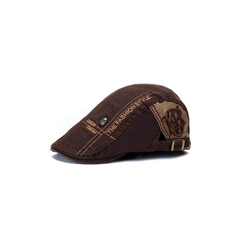 Kuyou Unisex Gatsby Flat Cap Flat Cap Ivy Peaked Cap