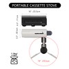 Dawn Deer Portable Cassette Stove With Delicate Storage Bag, Foldable