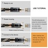 SKW Audiophiles Lock RCA Cable 2RCA Male to 2RCA Male