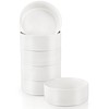 Jeffbaubl Cereal Bowls Set of 6, 6 Inch Ceramic Soup