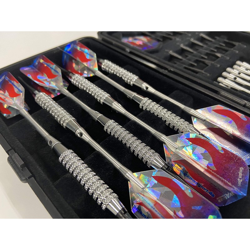 Empire®Dart Set of 6 Chrome Tournament Darts in Duo Box