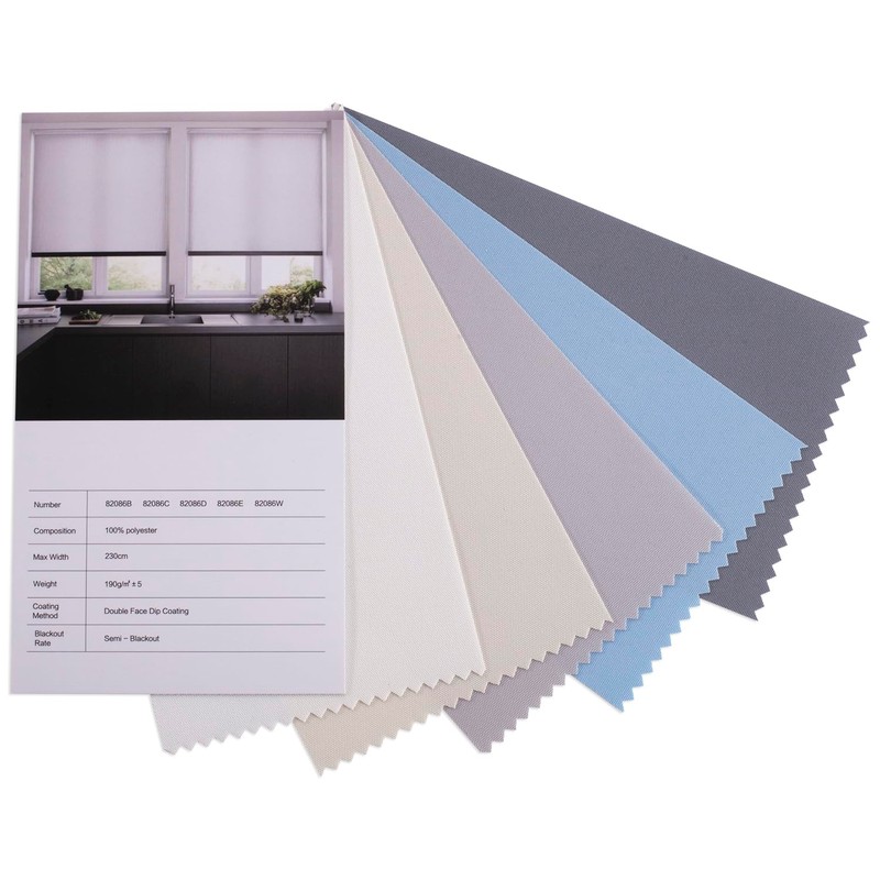 Zshine Motorized Blackout Window Blinds Customize Width (23-95 Inches) Remote