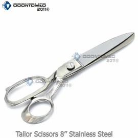 ODONTOMED2011 Scissors 8" Heavy Duty Upholstery Carpet / Shear Tailor Scissors Sliver New