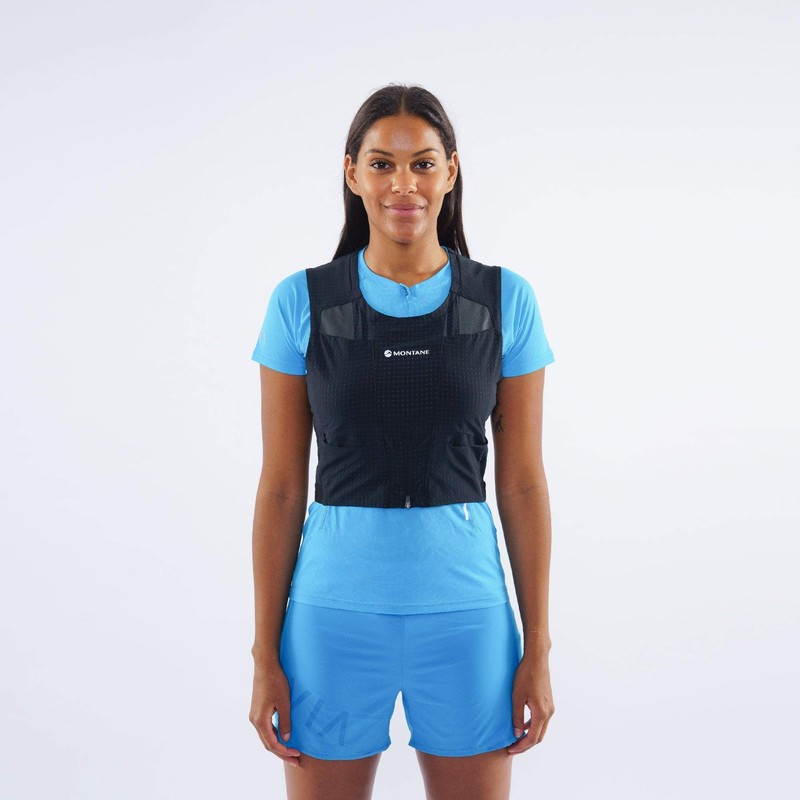 Montane Gecko Ultra V Running Pack - AW22, black, Hiking