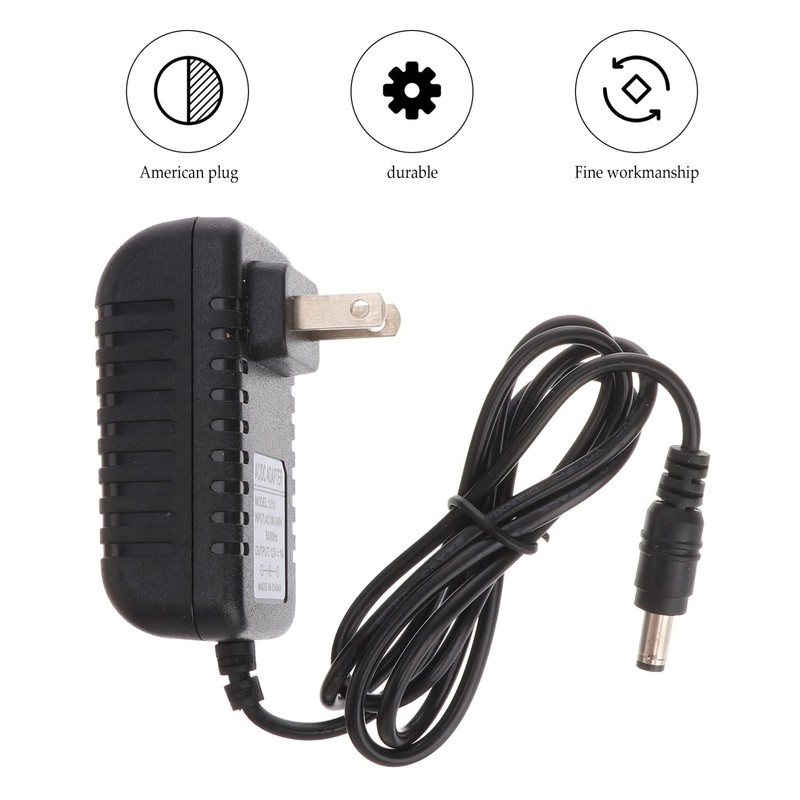UEETEK LED Power Adapter AC110-240V DC12V 1A Switching Power Supply