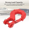 3/8 Inch Trailer Chain Hook, Alloy Steel 15T Breaking Force
