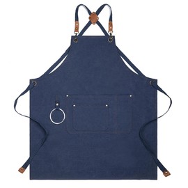 Watwass Apron Man High Quality Tool Apron Garden Kitchen Restaurant Uniforms Aprons Women with Pocket, Colour 3