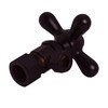 Westbrass Cross Handle Angle Stop Shut Off Valve, 1/2" Copper