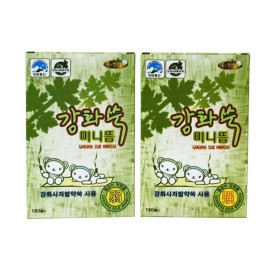 Princeherb International Medicinal Herb, Korea Mini Moxibustion 1 Pack 180 pcs - RED (STRONG)