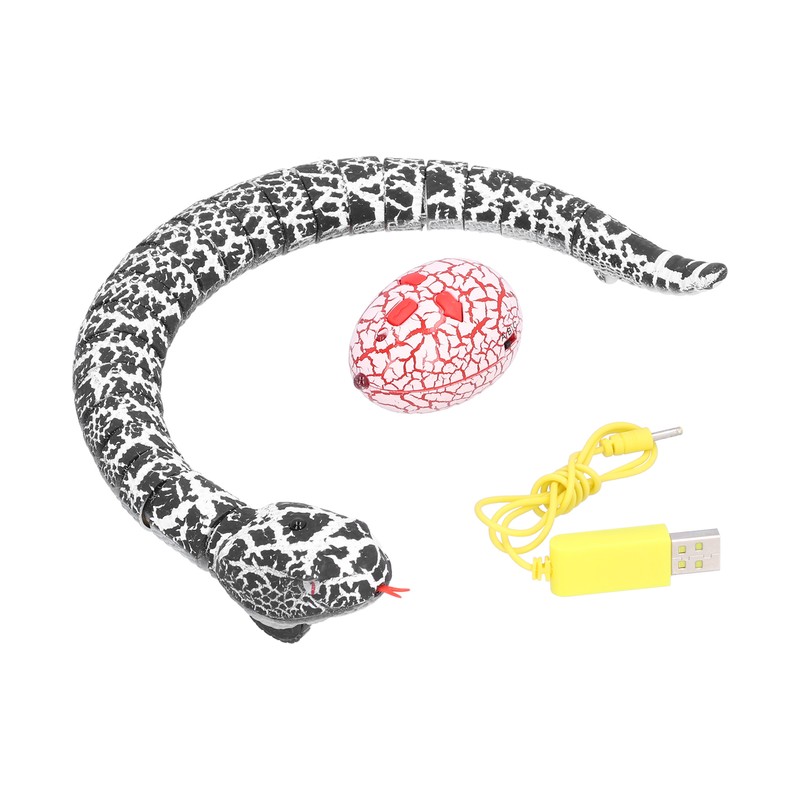 Infrared Remote Control Rattle Snake BatteryPowered Robotic Snake Toy Kids