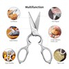 Stainless Steel Kitchen Shears Heavy Duty Full-steel Forged Metal Scissors