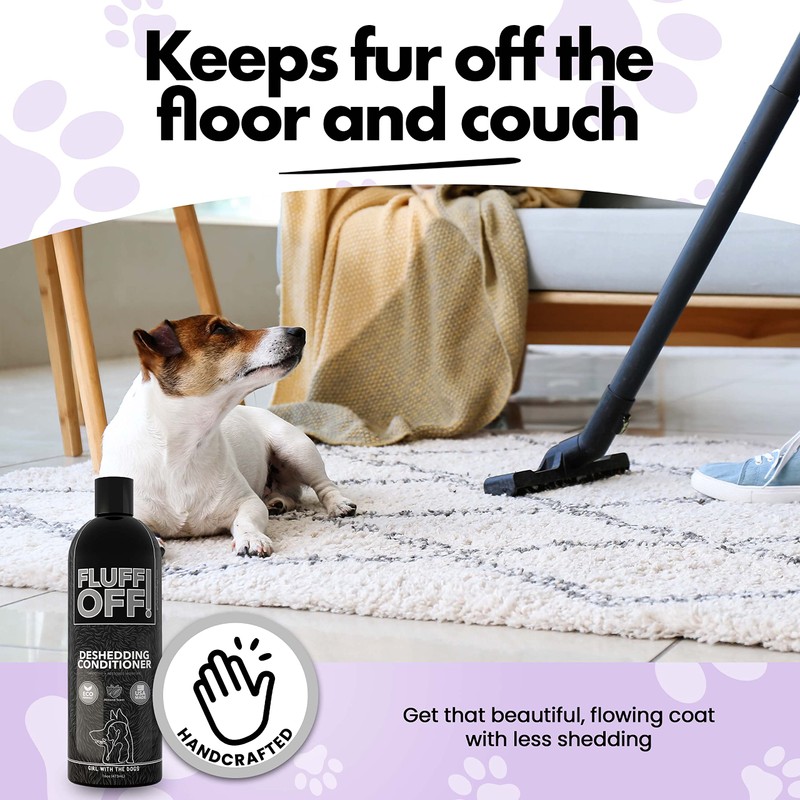 Fluff Off! by Girl With The Dogs, Natural Deshedding Dog/Cat