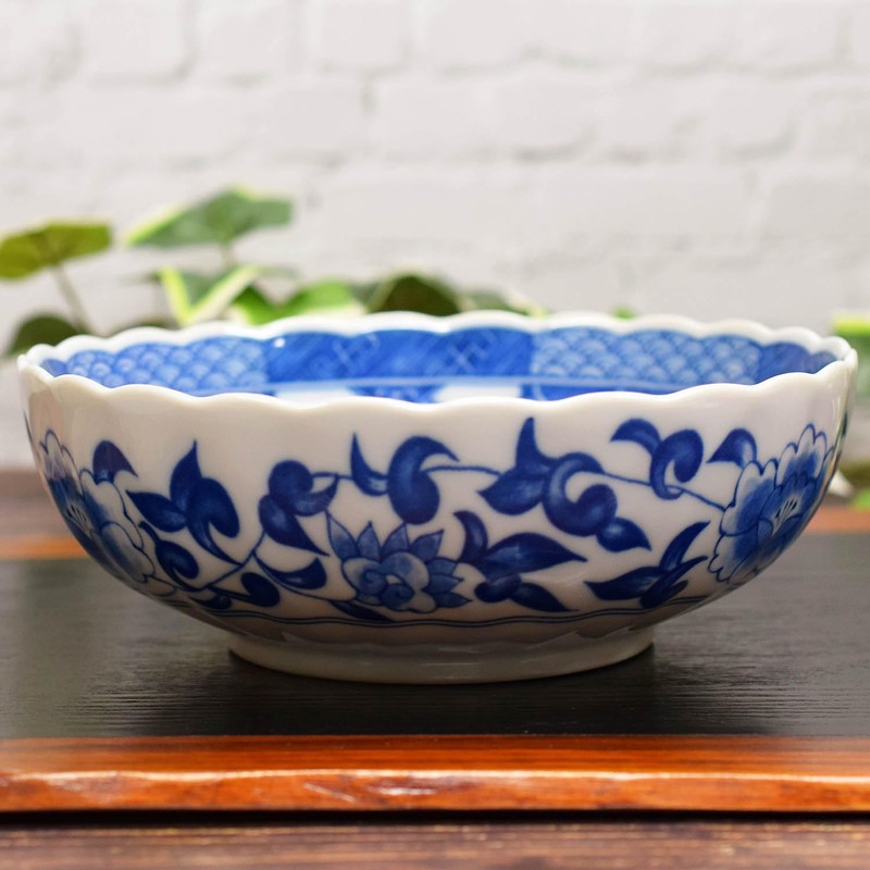 Stylish Tableware, Kutaniyaki Pot, Yoshidaya Camellia, Bird, Pottery, Japanese Tableware,