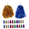 Kisangel Cheer Pom Poms 28pcs for Cheerleading Competitions Dance Performances