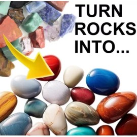 AliKids Professional Advanced Rock Tumbler Kit - 9 Day Timer - 3 Speeds