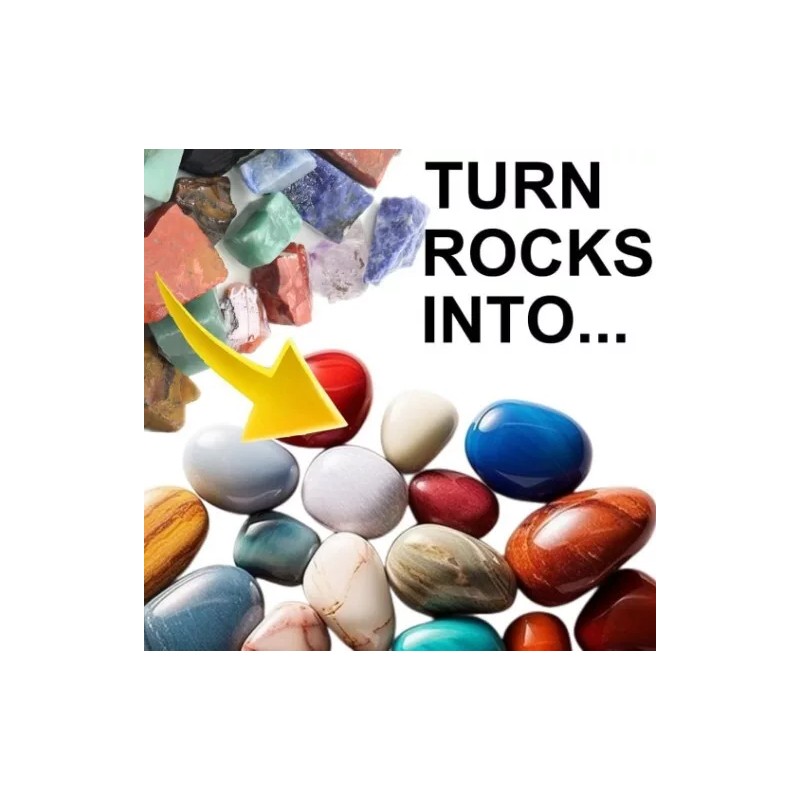 AliKids Professional Advanced Rock Tumbler Kit - 9 Day Timer