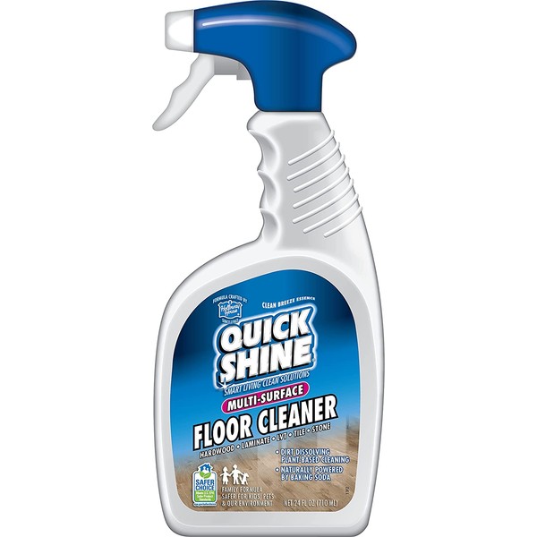 Quick Shine 1225-00024U Daily Multi-Surface Floor Cleaner, 24 Fl. Oz, 24 Fl Oz