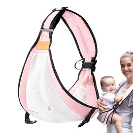 Baby Carriers - Breathable Baby Carrier | Breathable Waist Belt Chest Strap Adjustable Travel Systems Sling Load Capacity 44 Lbs for Kids 0-4 Years Outdoor Activities Hiking Beach